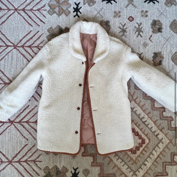 Levi’s Reversible Sherpa Lined Puffer Jacket Size M - Picture 5 of 6